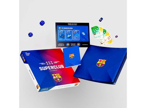 Superclub Manager Kit FC Barcelona Exp Expansion till Superclub 