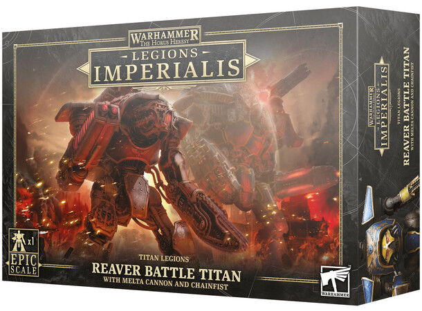 Titan Legions Reaver Titan Melta Cannon The Horus Heresy - Chainfist 