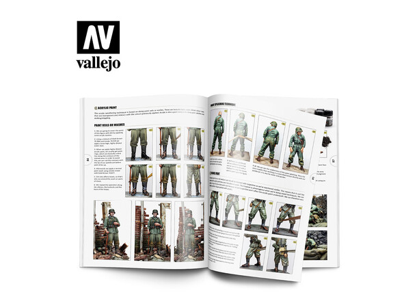 Vallejo Diorama Project 1.2 WWII Figures - 152 sidor 