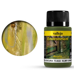Vallejo Environment Slimy Grime Dark Weathering Effects - Acrylic - 40ml