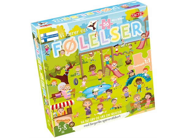 Vi lærer oss følelser Lærespill Norsk utgave 