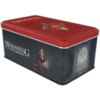 War of the Ring Box/Sleeves Shadow Metallbox + 90 kortskydd