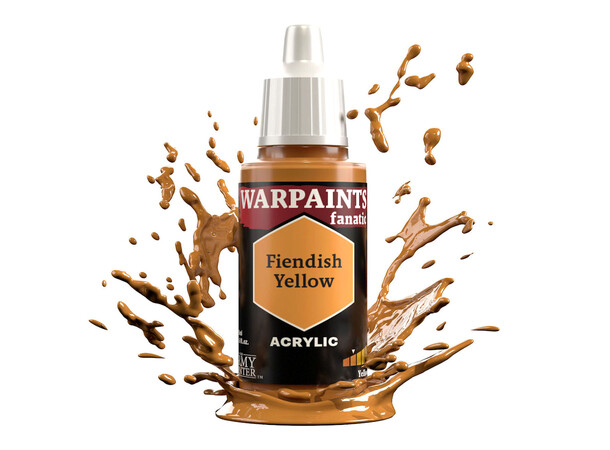 Warpaints Fanatic Fiendish Yellow Army Painter 