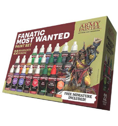Warpaints Fanatic Most Wanted Paint Set The Army Painter