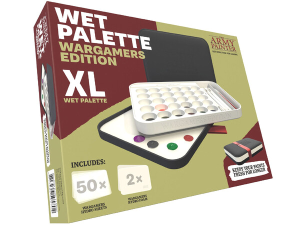 Wet Palette XL Wargamers Edition The Army Painter 