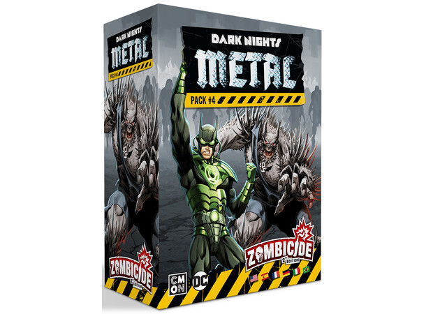Zombicide 2nd Ed Dark Knight Pack 4 Expansion till Zombicide 2nd Edition 