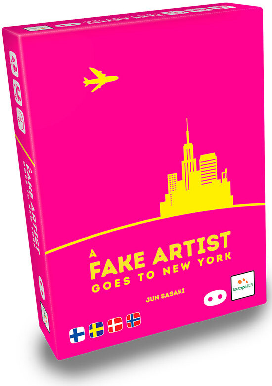 A Fake Artist Goes To New York Kortspil Svensk utgåva