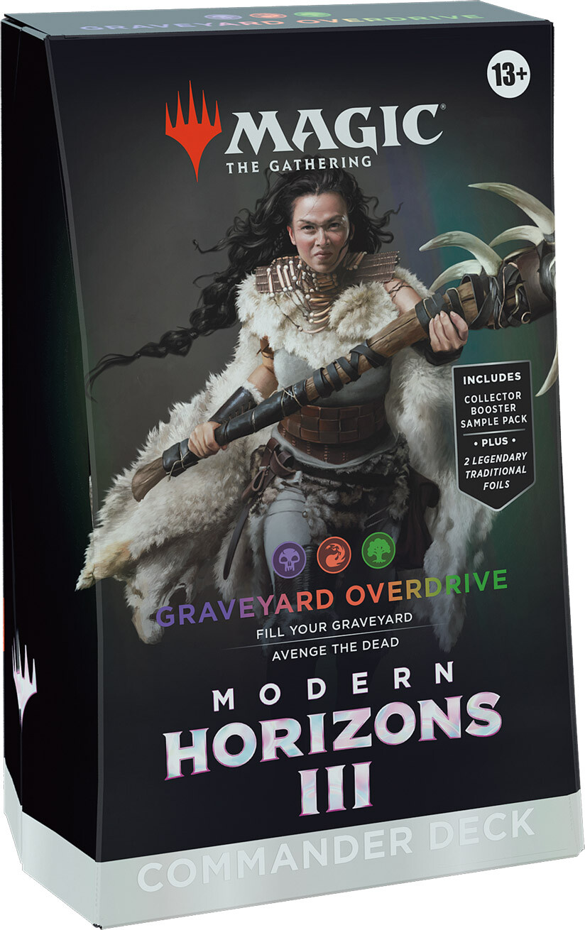 Magic Modern Horizons 3 Commander #1 Commander Deck Graveyard Overdrive