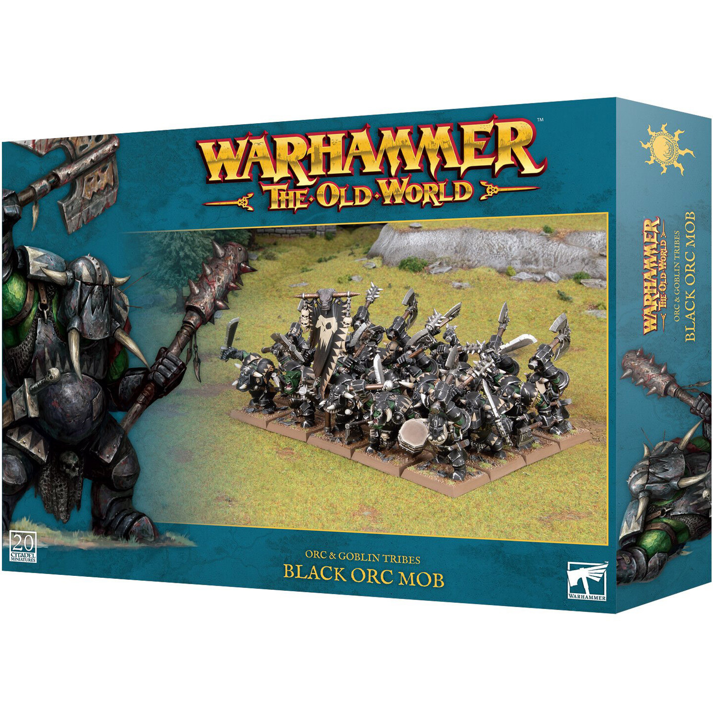 Orc & Goblin Tribes Black Orc Mob Warhammer The Old World