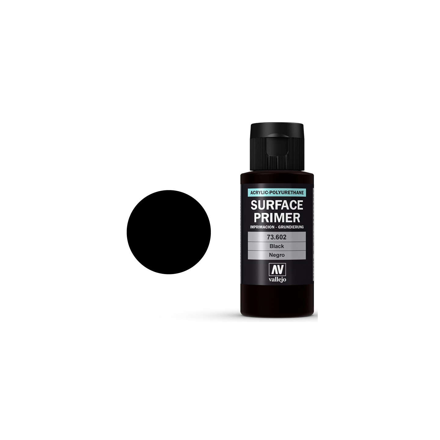 Vallejo Surface Primer Black/ Svart 60ml