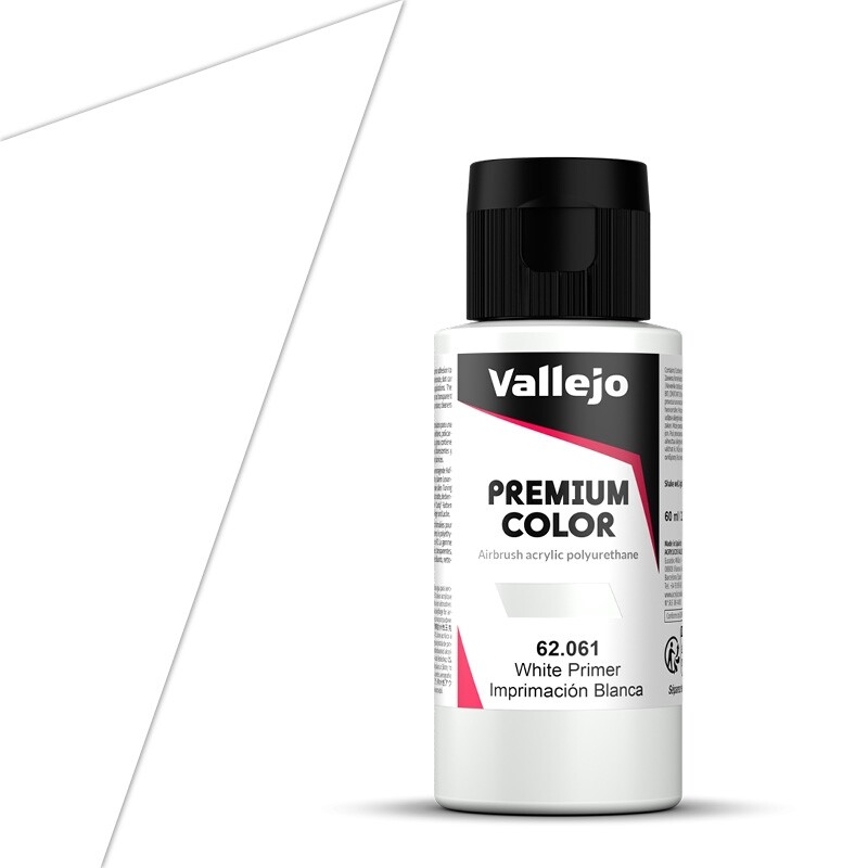 Vallejo Premium White Primer 60ml