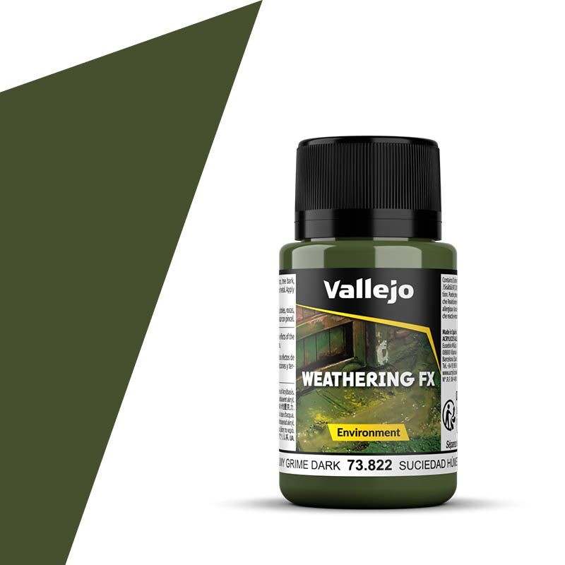 Vallejo Environment Slimy Grime Dark Weathering Effects - Acrylic - 40ml
