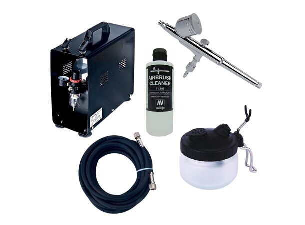 Airbrush Startpaket BEGYNNER Komplett Allt du behöver för att komma igång 