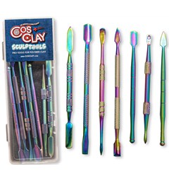 Anodized Steel Sculpting Set Cosclay