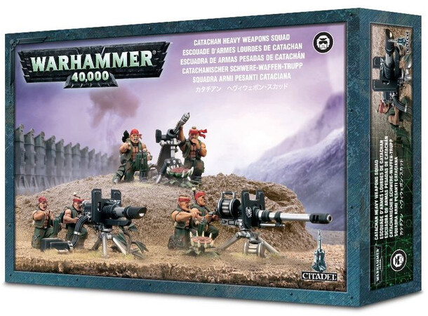 Astra Militarum Catachan Heavy Weapon Sq Warhammer 40K 