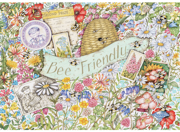 Bee Friendly 1000 bitar Pussel Ravensburger Puzzle 