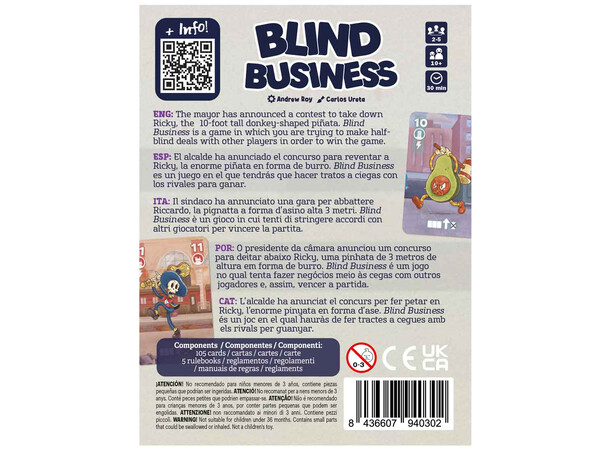 Blind Business Brädspel