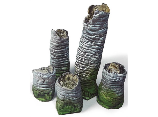 Broken Palm Trunks - 5 stk Vallejo Scenics 