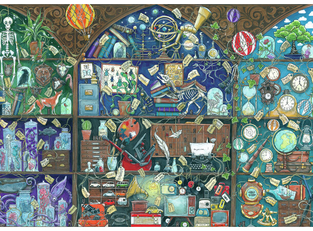 Cabinet of Curiosities 1000 bitar Pussel - Ravensburger Puzzle 