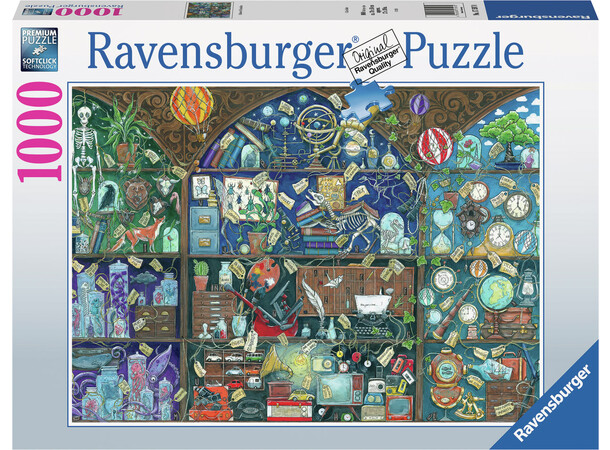Cabinet of Curiosities 1000 bitar Pussel - Ravensburger Puzzle 