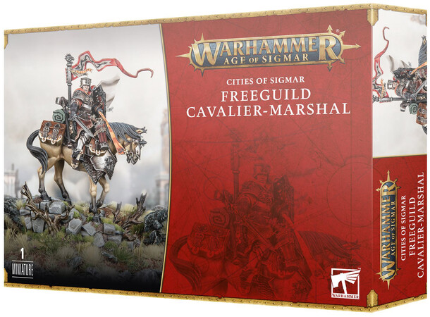 Cities of Sigmar Freeguild Cavalier-Mars Cavalier-Marshal 