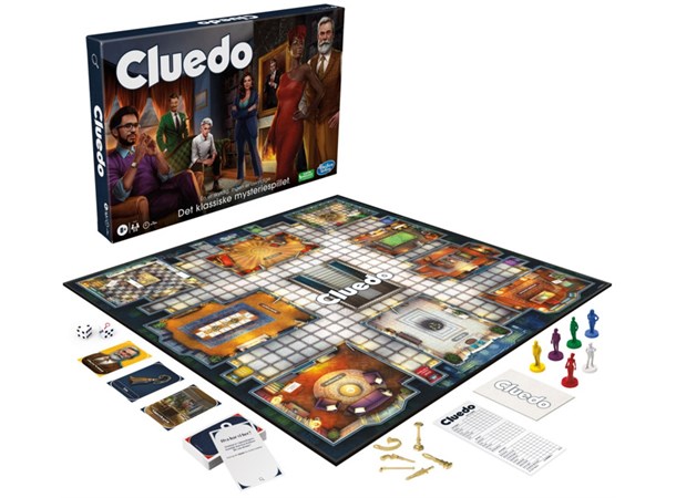 Cluedo Brettspill - 2023 Utgave Norsk utgave 