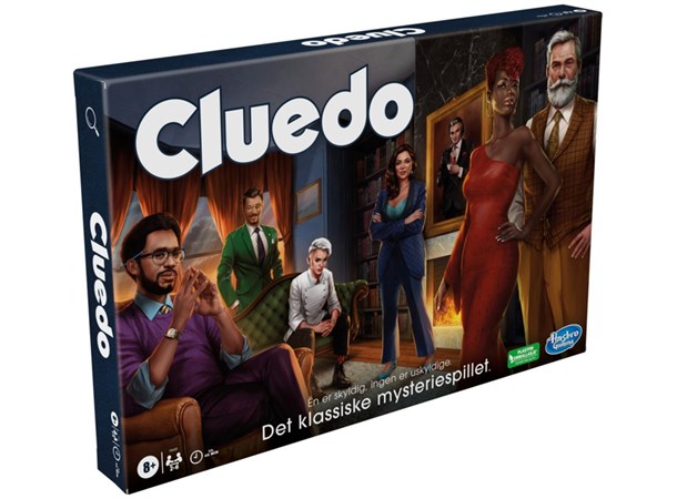 Cluedo Brettspill - 2023 Utgave Norsk utgave 