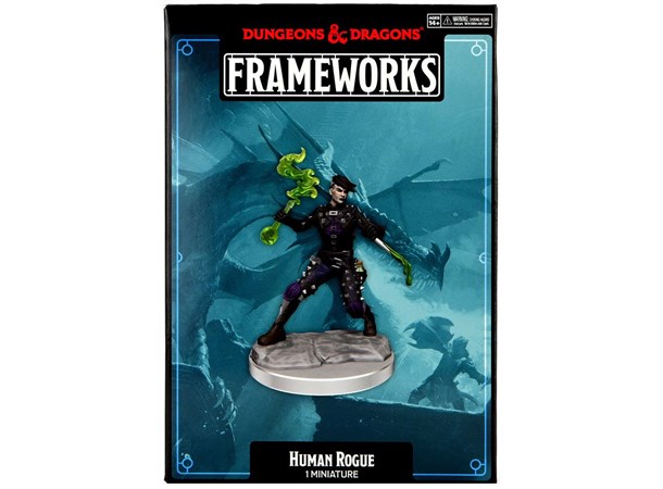 D&D Figur Frameworks Human Rogue Female 