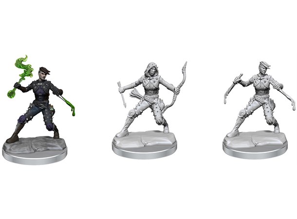 D&D Figur Frameworks Human Rogue Female 