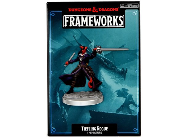 D&D Figur Frameworks Tiefling Rogue Female 