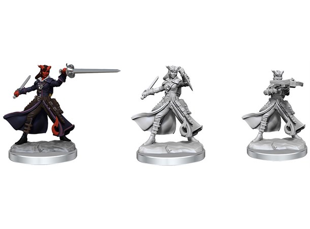 D&D Figur Frameworks Tiefling Rogue Female 