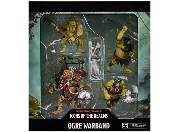 D&D Figur Icons Ogre Warband Dungeons & Dragons Icons of the Realms 
