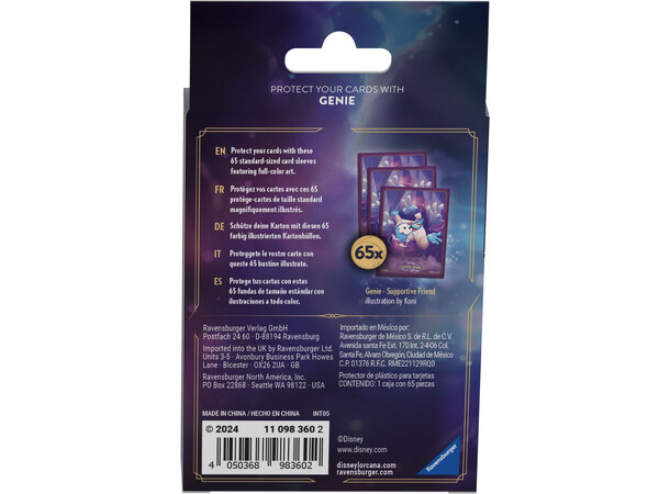 Disney Lorcana Sleeves Genie 