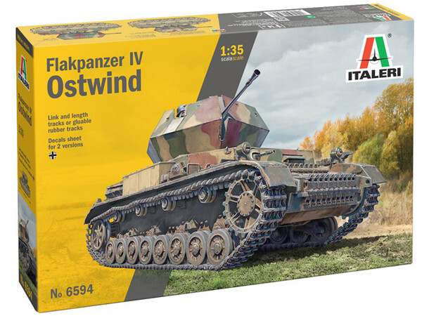 Flakpanzer IV Ostwind Italeri 1:35 Byggsats 