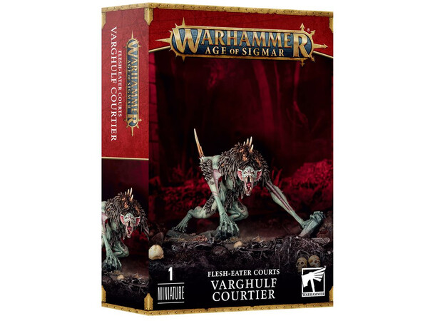 Flesh-eater Courts Varghulf Courtier Warhammer Age of Sigmar 