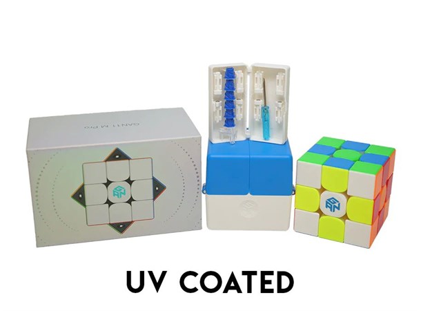 GAN11 M Pro UV Coated Stickerless Speed Cube 