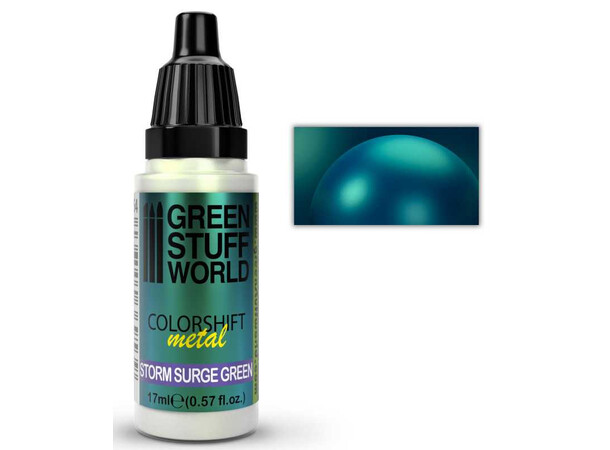 GSW Colorshift Metal Storm Surge Green Green Stuff World Chameleon Paints 17ml 