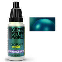 GSW Colorshift Metal Storm Surge Green Green Stuff World Chameleon Paints 17ml