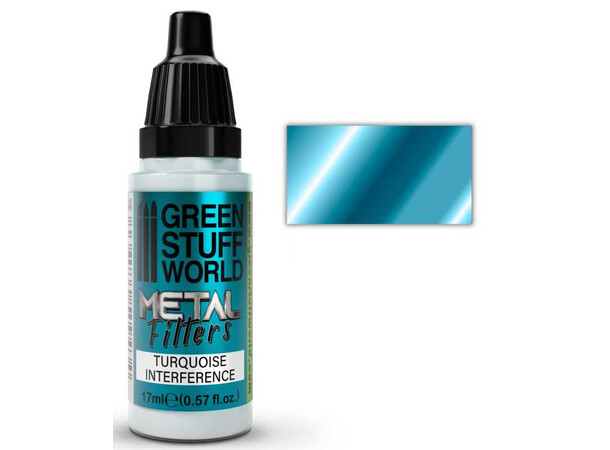 GSW Metal Filters Turquoise Interference Green Stuff World Chameleon Paints 17ml 