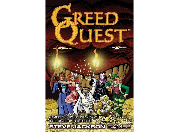 Greed Quest Brädspel