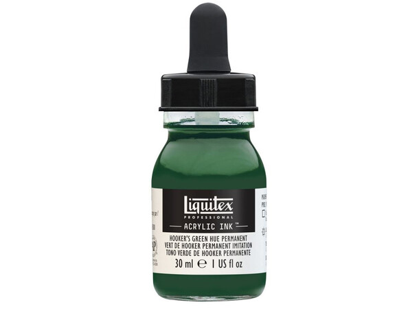Ink Acrylic Hookers Green Deep Hue Perma Liquitex 224 - 30 ml 