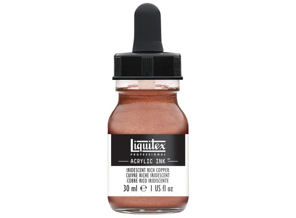 Ink Acrylic Iridescent Rich Copper Liquitex 230 - 30 ml 