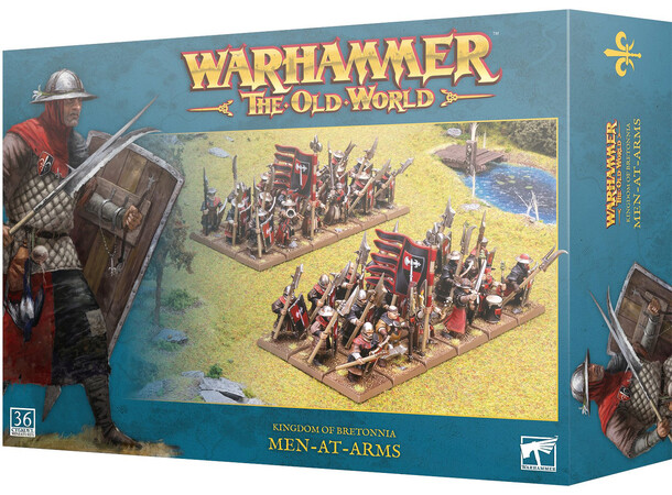 Kingdom of Bretonnia Men at Arms Warhammer The Old World 