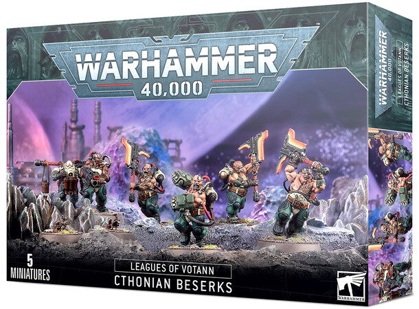 Leagues of Votann Cthonian Beserks Warhammer 40K 