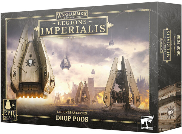 Legiones Astartes Drop Pods The Horus Heresy - Legions Imperialis 