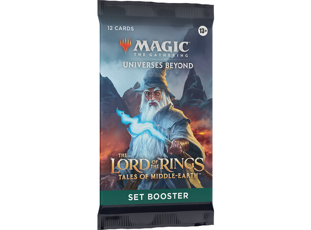 Magic Tales Middle-Earth Set Display The Lord of the Rings Booster Box 