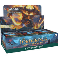 Magic Tales Middle-Earth Set Display The Lord of the Rings Booster Box