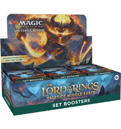 Magic Tales Middle-Earth Set Display The Lord of the Rings Booster Box