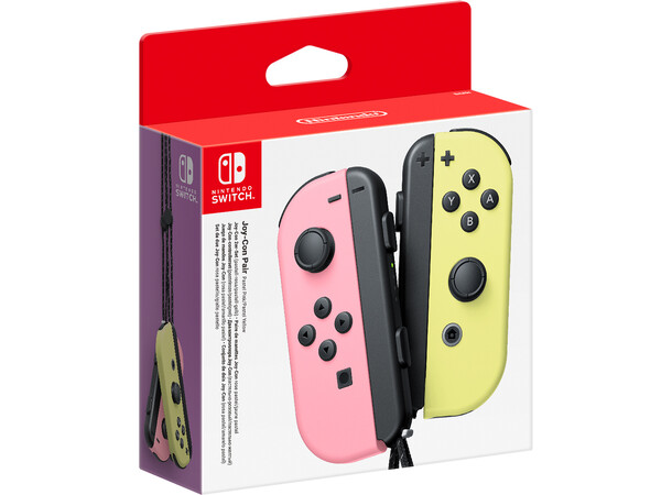 Nintendo Switch Joy-Con Rosa/Gul Pastel Pink & Pastel Yellow 
