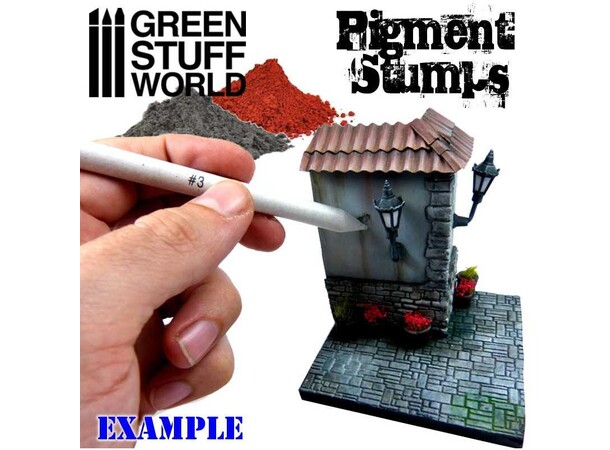 Pigment Blending Stumps (8 st) Green Stuff World 